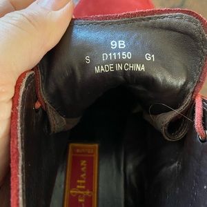 Cole Haan chukka boots. Women’s 9